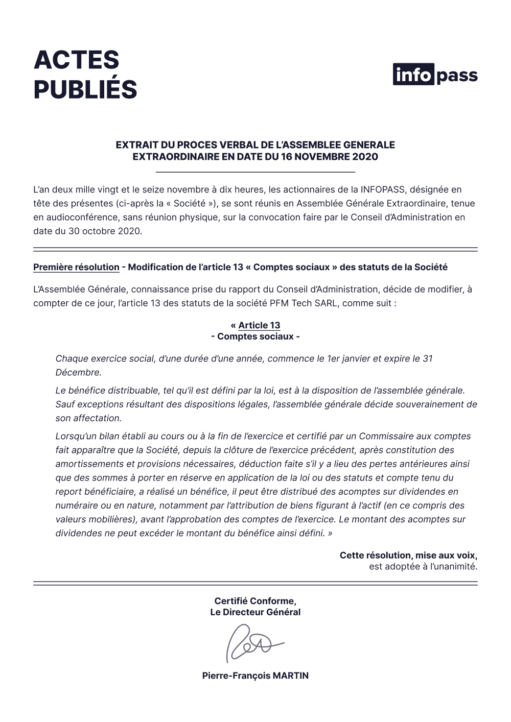 Accédez aux actes juridiques des entreprises françaises