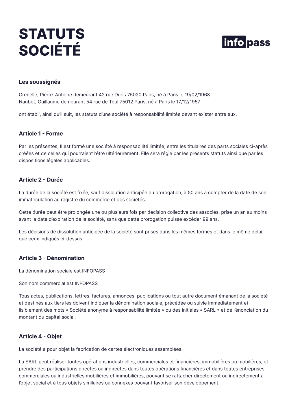 Consulter les statuts d’une entreprise pour fiabiliser vos vérifications